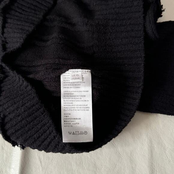 Free People Knit Stevie Cardigan In Black Size XS - Picture 9 of 11